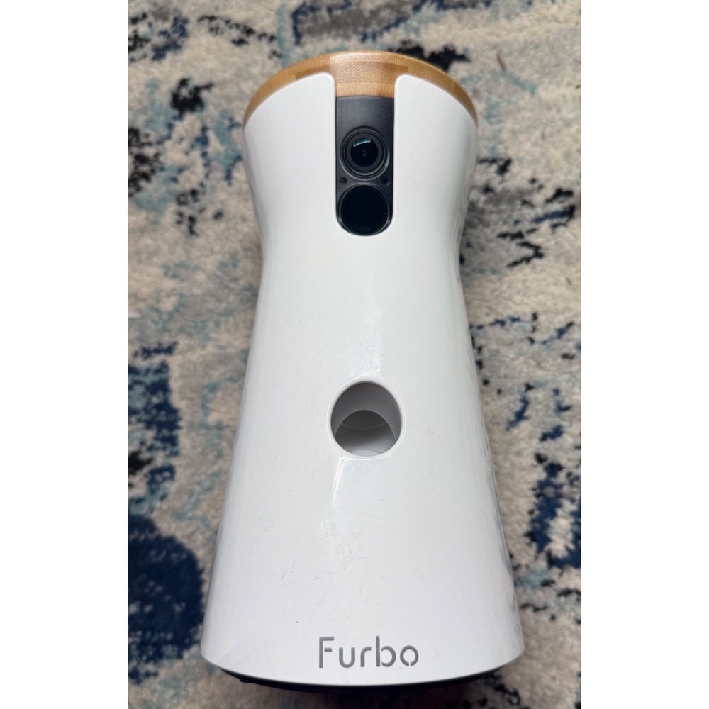 Furbo Dog Camera Treat Tossing Pet Camera WiFi HD Monitor Power Adapter Tested